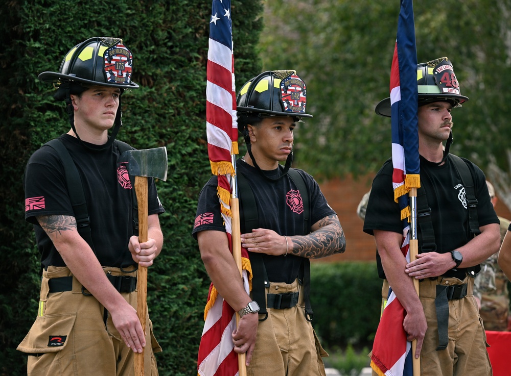 United in Remembrance: RAF Mildenhall 9/11 Memorial Ceremony