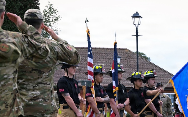 United in Remembrance: RAF Mildenhall 9/11 Memorial Ceremony