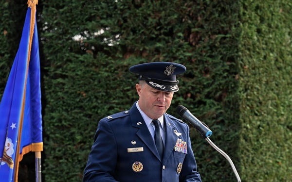 United in Remembrance: RAF Mildenhall 9/11 Memorial Ceremony
