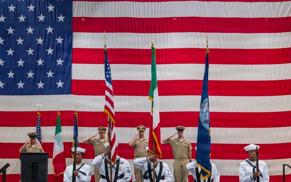 NAS Sigonella holds a chief pinning ceremony