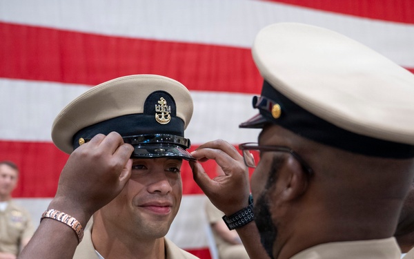 NAS Sigonella holds a chief pinning ceremony