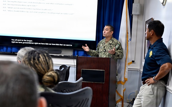 Naval Hospital Jacksonville hosts wellness lunch and learn