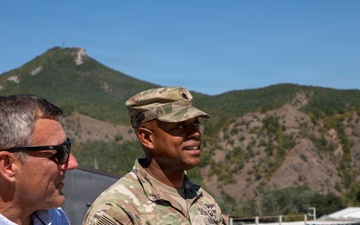Florida Adjutant General visits Soldiers in Kosovo