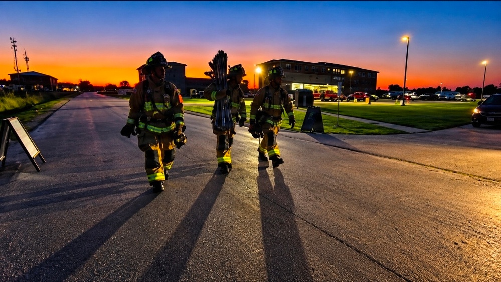 Fort McCoy firefighters honor those lost on 9/11
