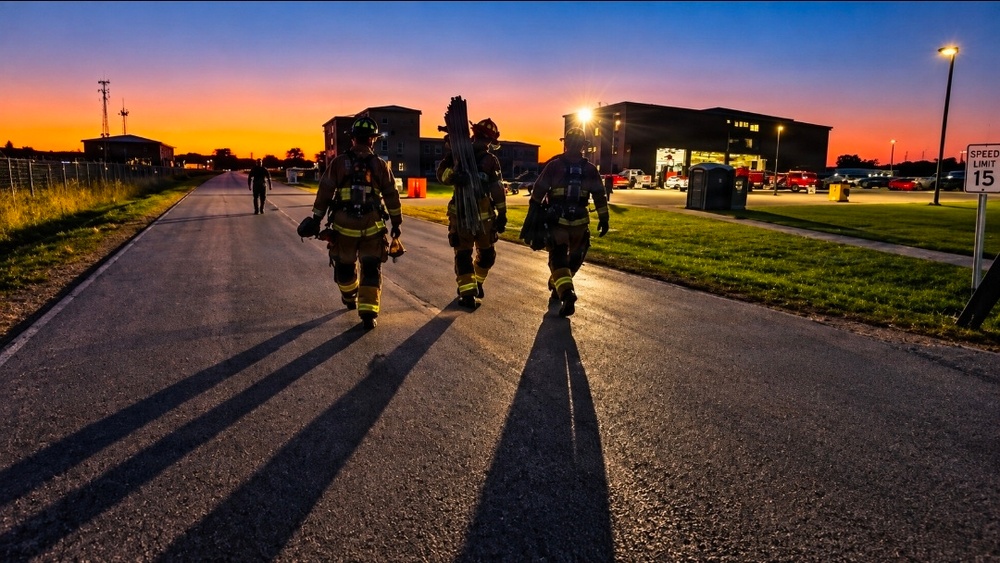 Fort McCoy firefighters honor those lost on 9/11