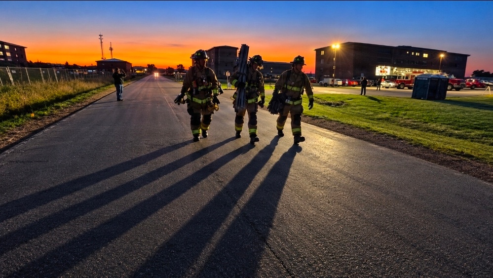 Fort McCoy firefighters honor those lost on 9/11