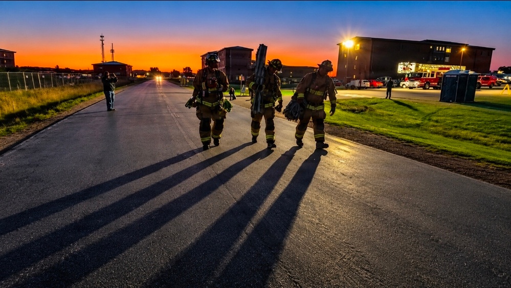 Fort McCoy firefighters honor those lost on 9/11