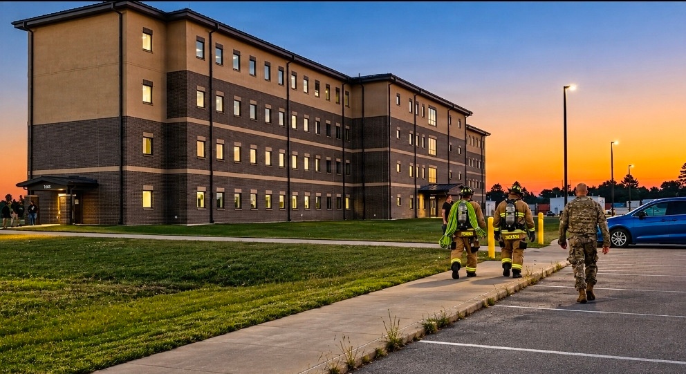 Fort McCoy firefighters honor those lost on 9/11
