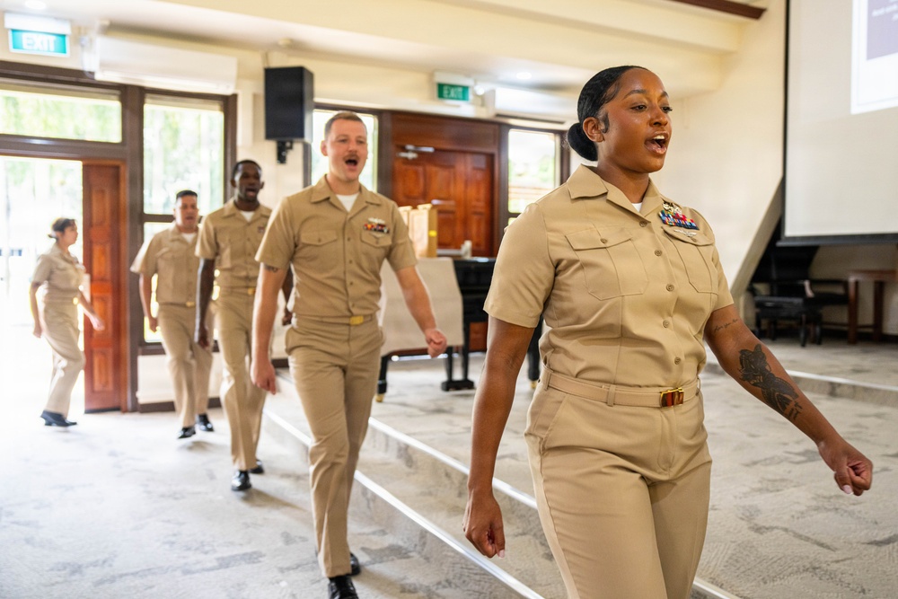 U.S. Navy Singapore Region Holds Chief Pinning Ceremony, Sep. 16, 2026