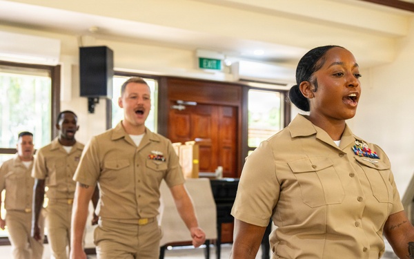 U.S. Navy Singapore Region Holds Chief Pinning Ceremony, Sep. 16, 2026