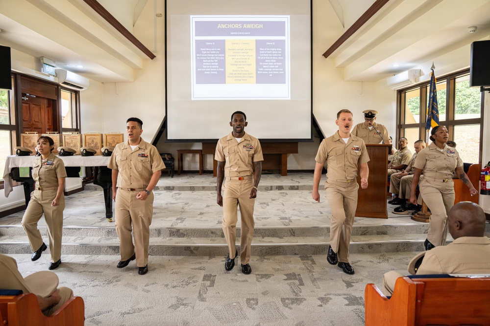 U.S. Navy Singapore Region Holds Chief Pinning Ceremony, Sep. 16, 2026