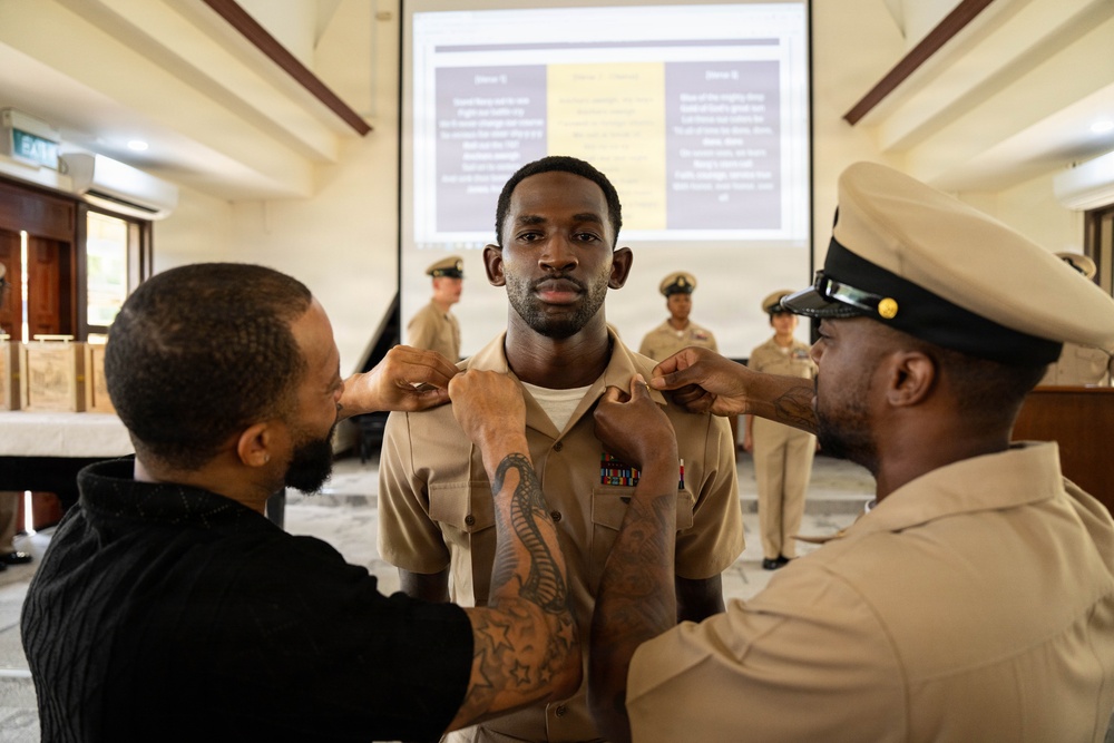 U.S. Navy Singapore Region Holds Chief Pinning Ceremony, Sep. 16, 2026