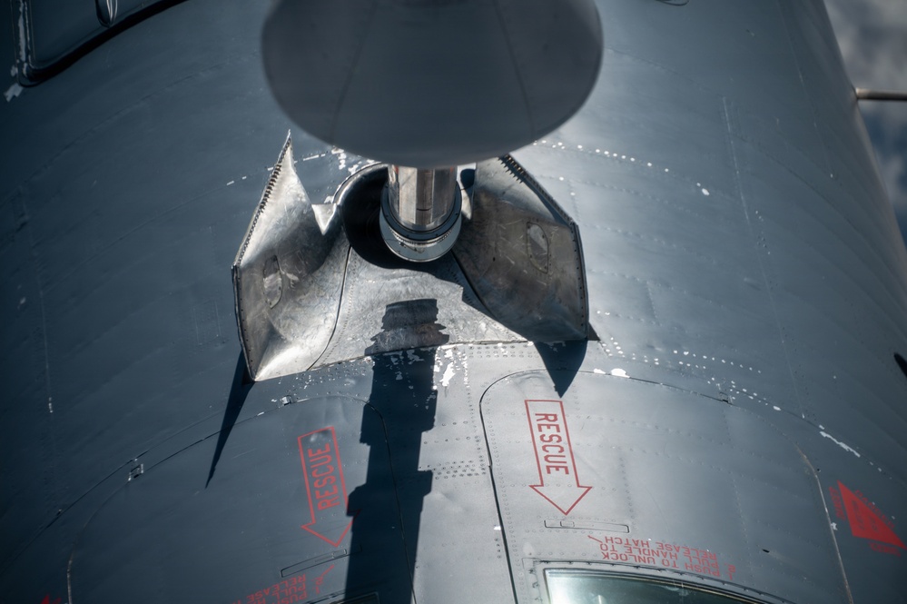 Right Place, Right Time: 185th ARW Trains with Minot B-52