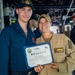 USS Benfold Holds an All Hands Call