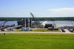 Critical repairs underway at Olmsted Locks and Dam