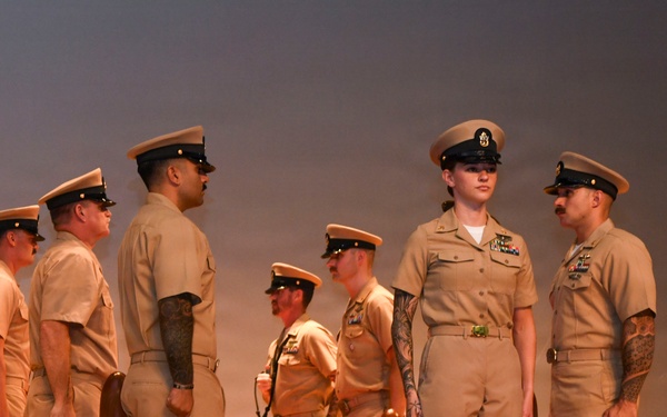 Chief's pinning ceremony is held at Camp Lejeune