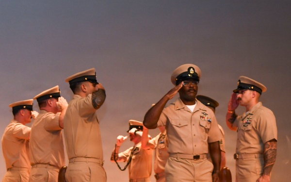 Chief's pinning ceremony is held at Camp Lejeune