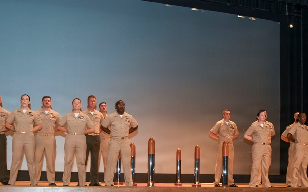 Chief's pinning ceremony is held at Camp Lejeune