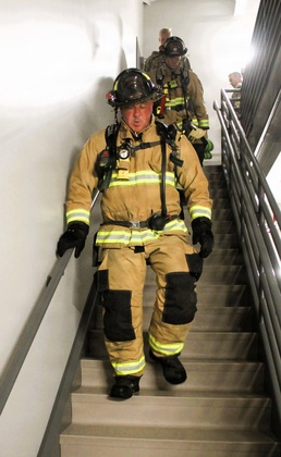 Fort McCoy firefighters honor those lost on 9/11