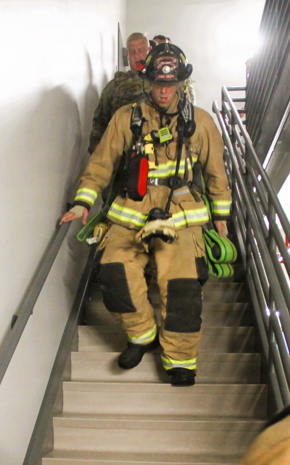 Fort McCoy firefighters honor those lost on 9/11