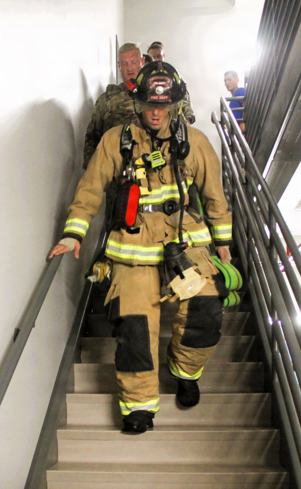 Fort McCoy firefighters honor those lost on 9/11
