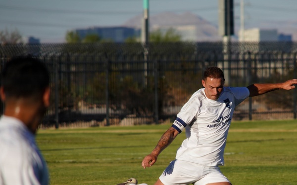 Bases unite through soccer to honor fallen