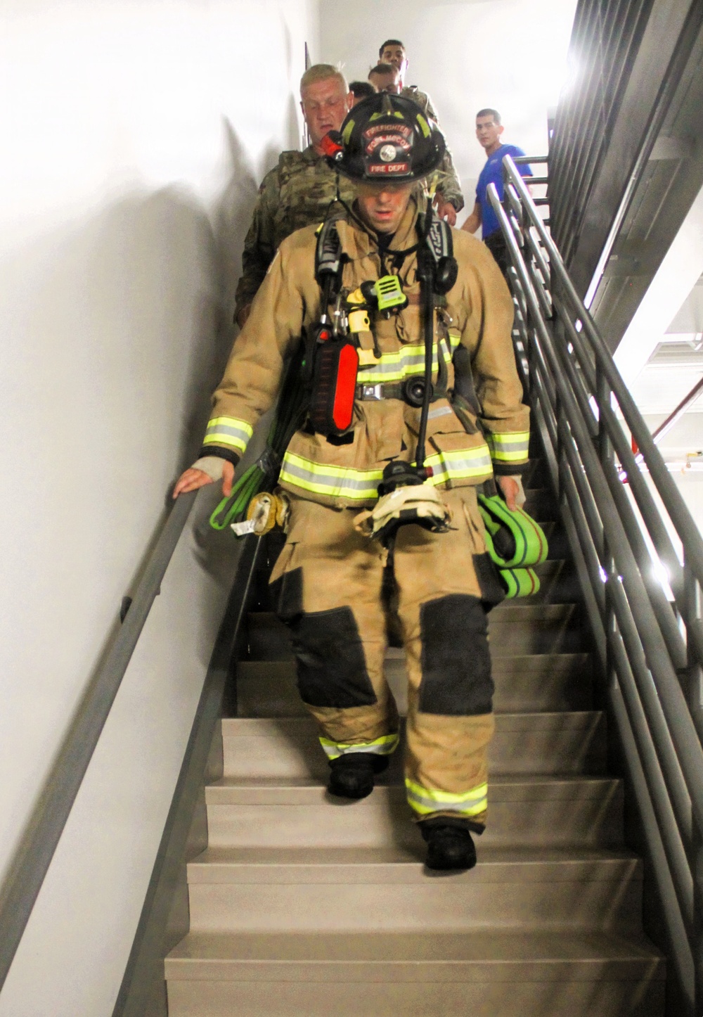 Fort McCoy firefighters honor those lost on 9/11