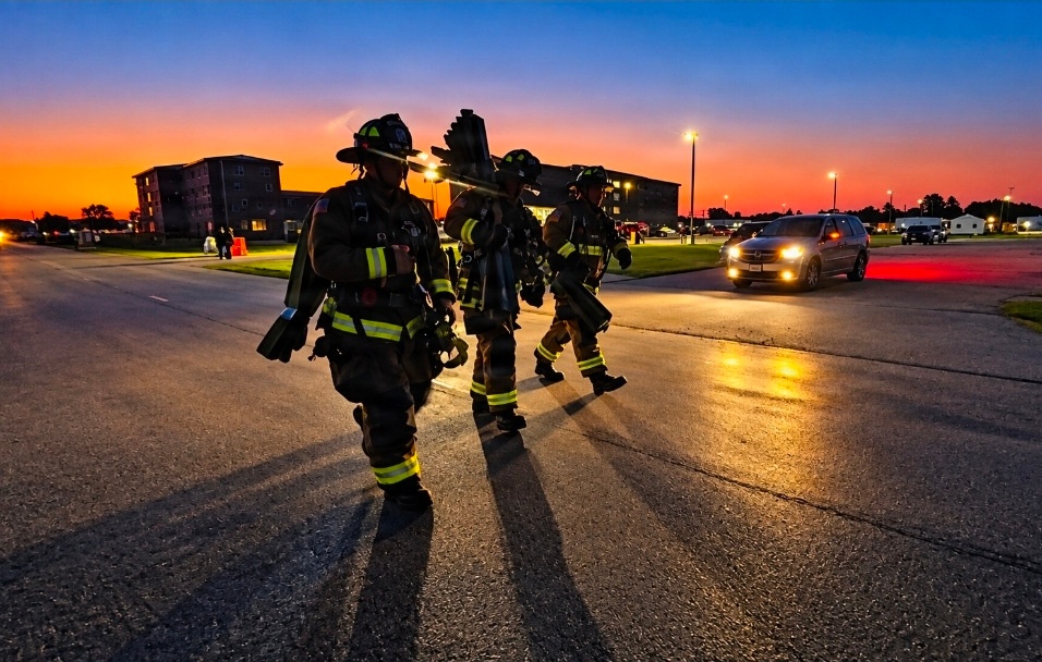 Fort McCoy firefighters honor those lost on 9/11