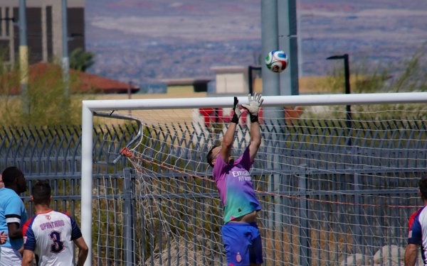 Bases unite through soccer to honor fallen