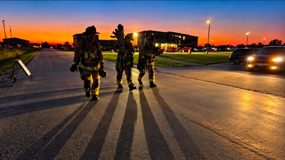 Fort McCoy firefighters honor those lost on 9/11