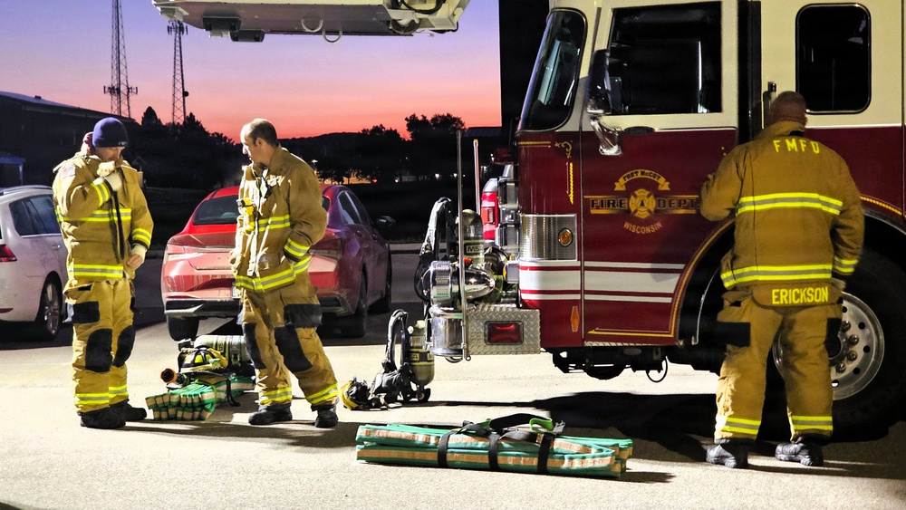 Fort McCoy firefighters honor those lost on 9/11