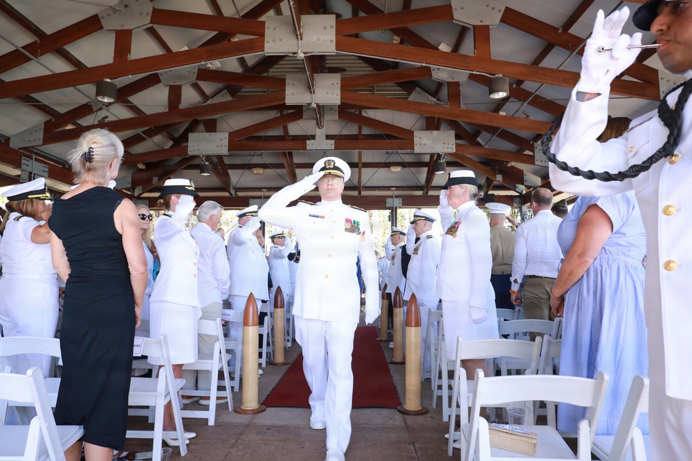 Rear Adm. Brajevic retires after more than 25 years of naval service
