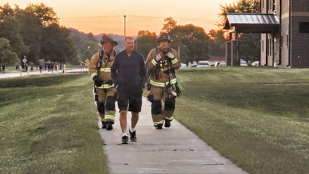 Fort McCoy firefighters honor those lost on 9/11