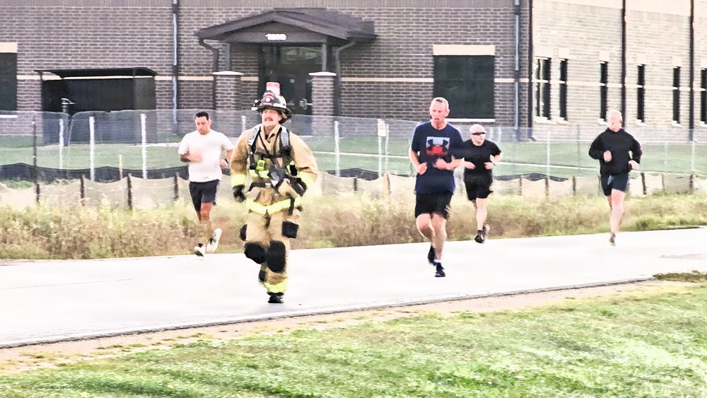 Fort McCoy firefighters honor those lost on 9/11