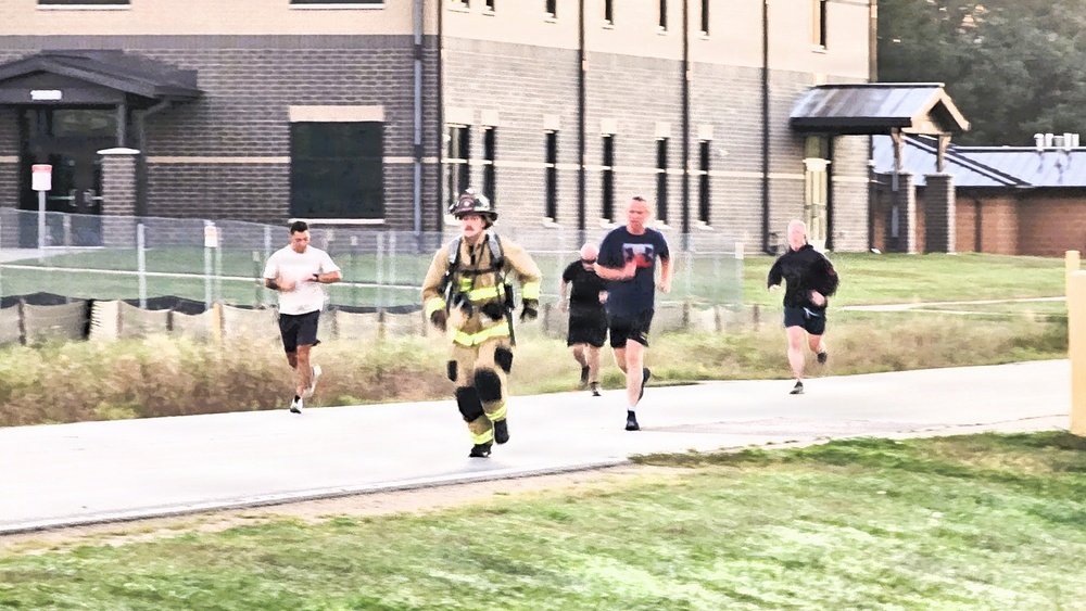 Fort McCoy firefighters honor those lost on 9/11