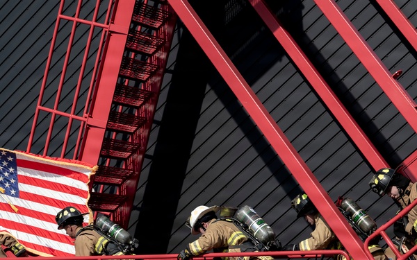507th CES conducts annual 9/11 Memorial Stair Climb