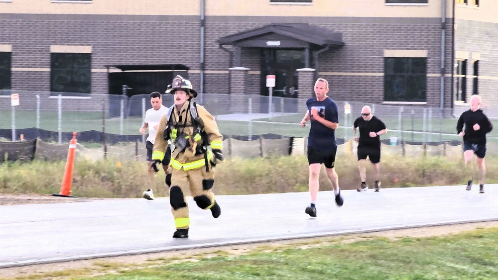Fort McCoy firefighters honor those lost on 9/11