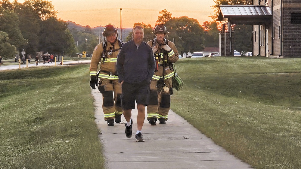 Fort McCoy firefighters honor those lost on 9/11