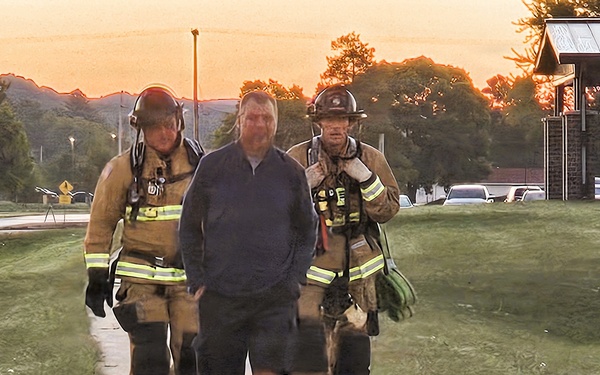 Fort McCoy firefighters honor those lost on 9/11