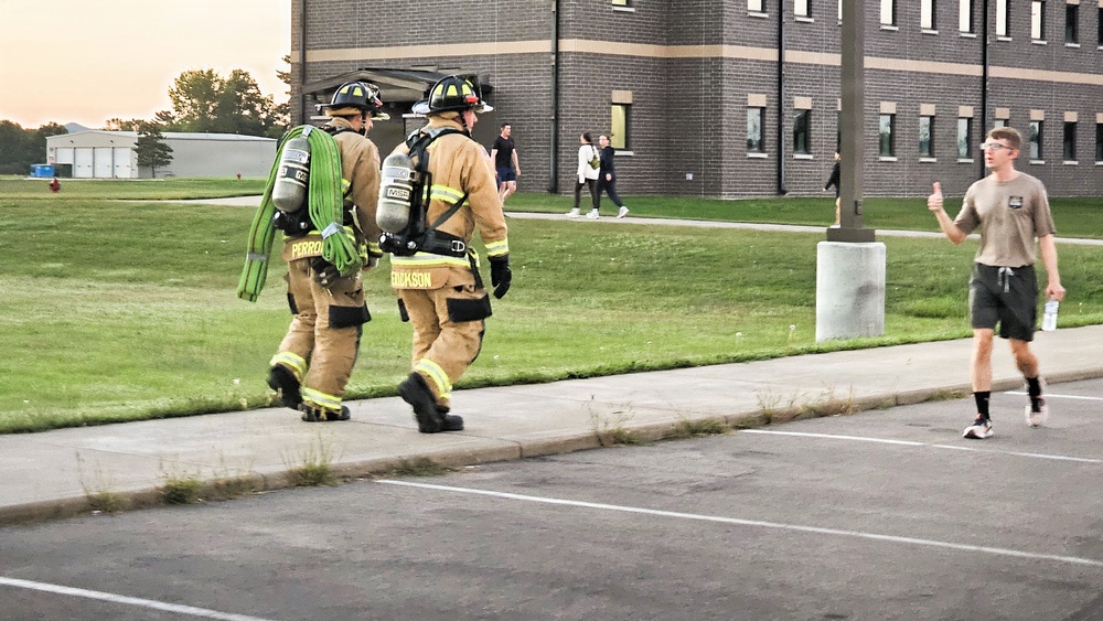 Fort McCoy firefighters honor those lost on 9/11