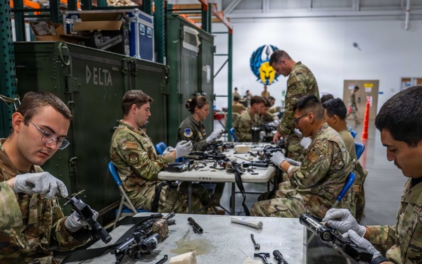 821 CRG increases readiness through armory accountability and cleaning