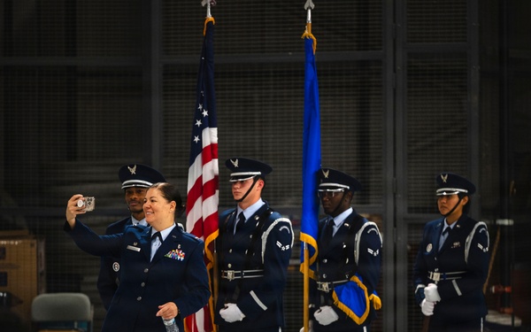 507th MDS welcomes new commander during change of command ceremony
