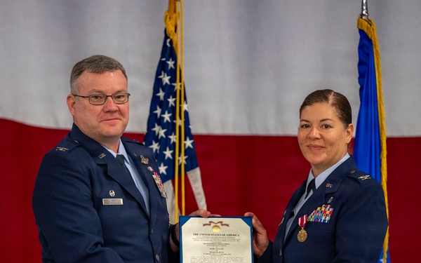507th MDS welcomes new commander during change of command ceremony