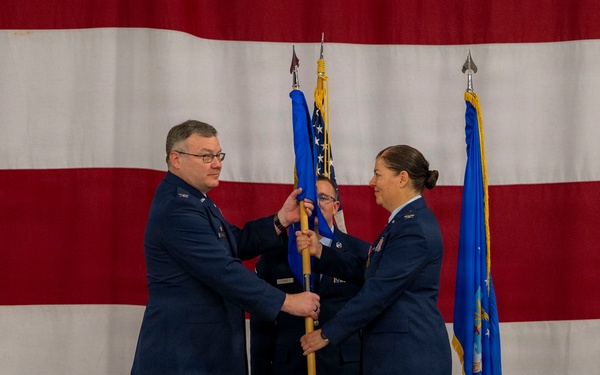 507th MDS welcomes new commander during change of command ceremony