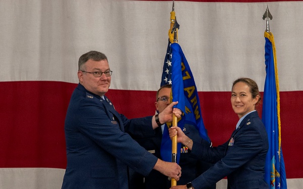 507th MDS welcomes new commander during change of command ceremony