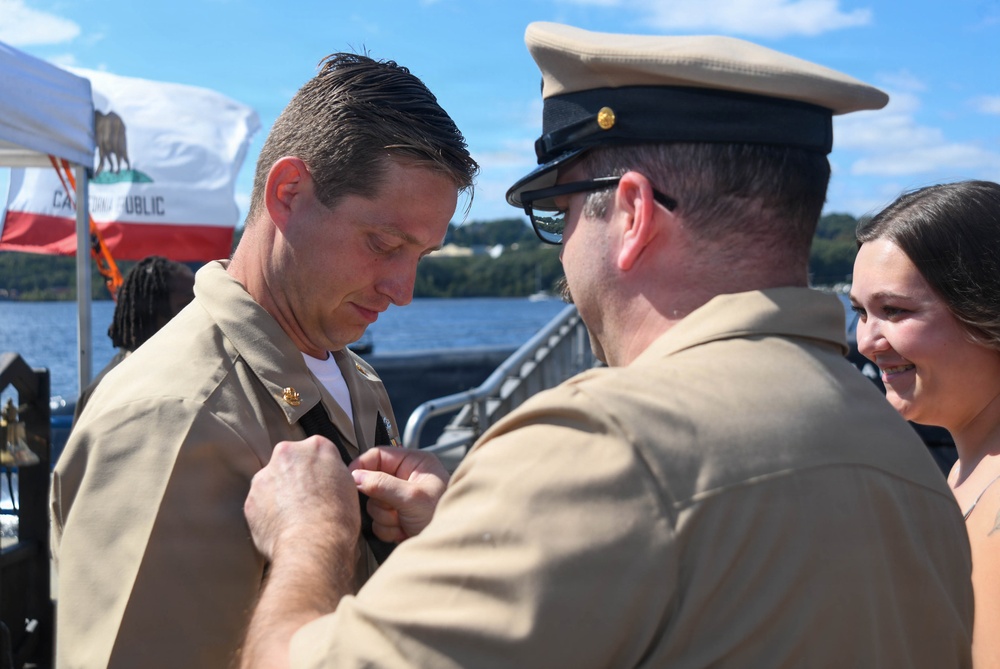 SUBASE New London Holds 2026 Chief Petty Officer Pinning Ceremony