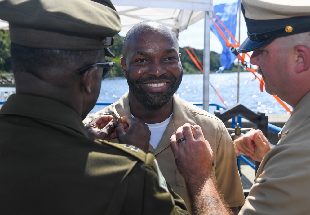 SUBASE New London Holds 2026 Chief Petty Officer Pinning Ceremony