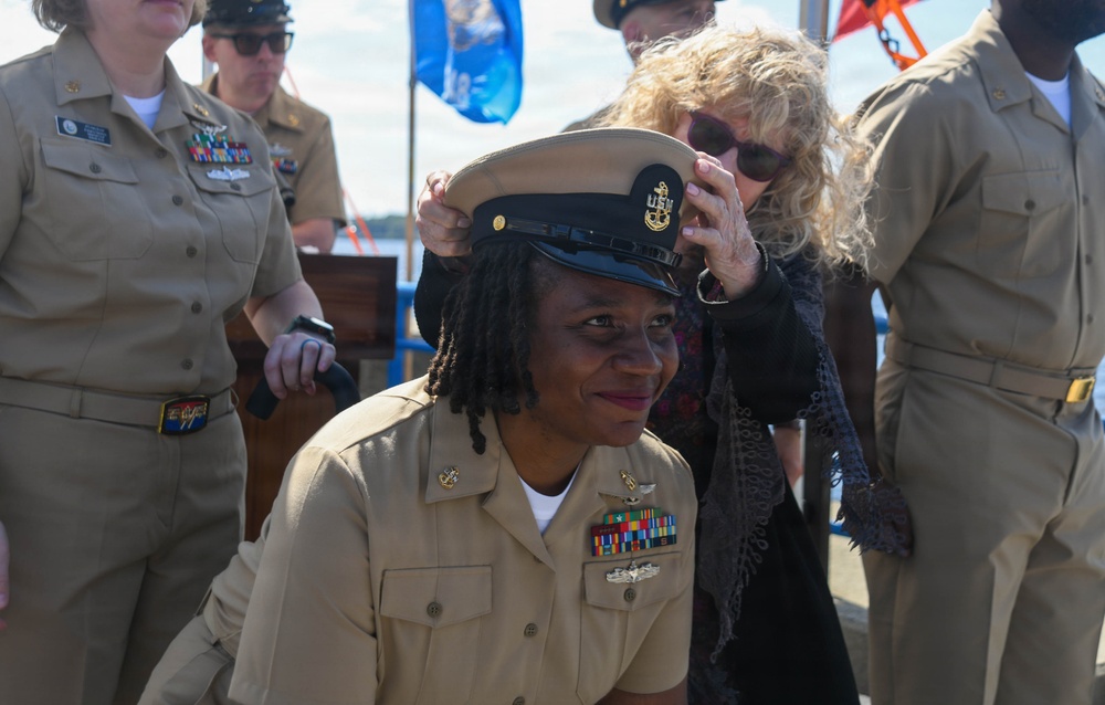 SUBASE New London Holds 2026 Chief Petty Officer Pinning Ceremony