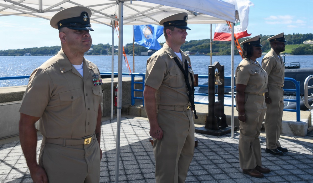 SUBASE New London Holds 2026 Chief Petty Officer Pinning Ceremony