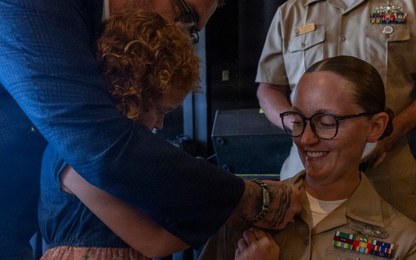 SUBFOR CPO Pinning Ceremony